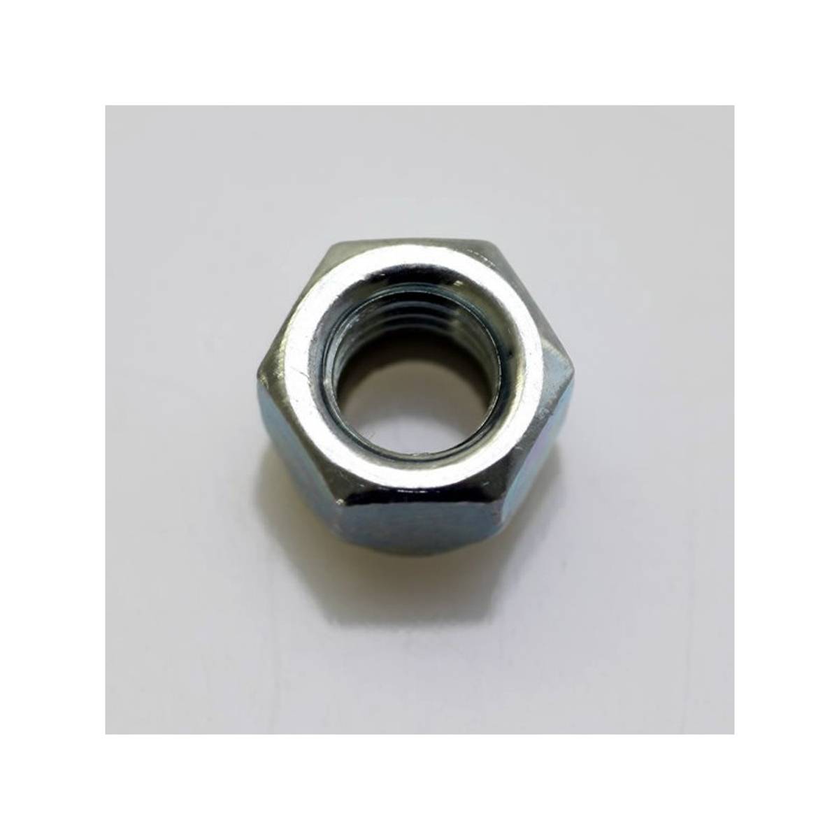 Lot De 2 écrous Nylock 3/8-16 Zingués Avec Insert Nylon - Marque Trinity Fastener